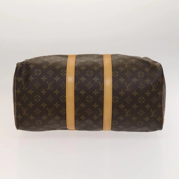 LOUIS VUITTON Monogram Keepall 45 Boston Bag M41428 LV Auth 126875 - Picture 6 of 14